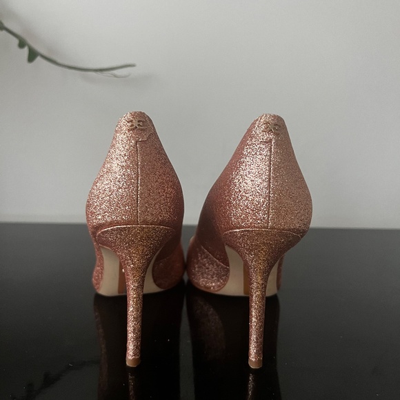 Sam Edelman Pink Metallic Stilettos - Picture 2 of 6